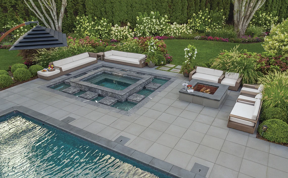 Where 24x24 Porcelain Pavers Make a Statement